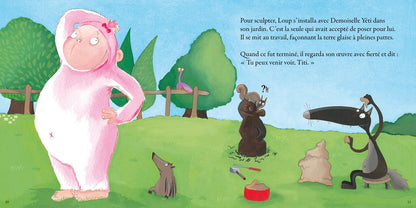 Le loup qui voulait etre un artiste