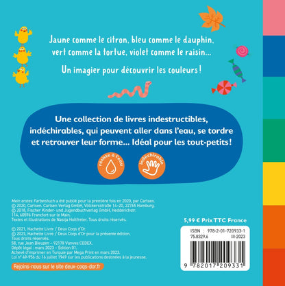 Un Livre Indestructible, Mon premier imagier des couleurs