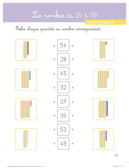 Larousse - Montessori - Grand Cahier pour progresser en Maths