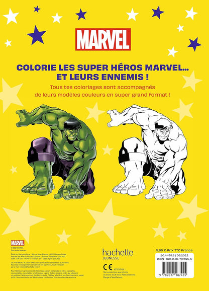 Super Colos - Marvel - Livres coloriage