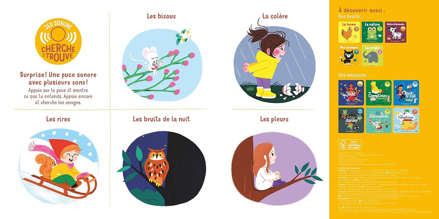 Gallimard Jeunesse Musique - Mes Emotions en musique