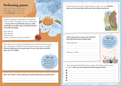 Roald Dahl Creative Writing with James and the Giant Peach: How to Write Phenomenal Poetry
