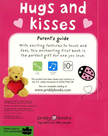 Touch and Feel Book - Priddy Books - Hugs