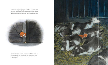 Pastel - Le Renard et le Lutin