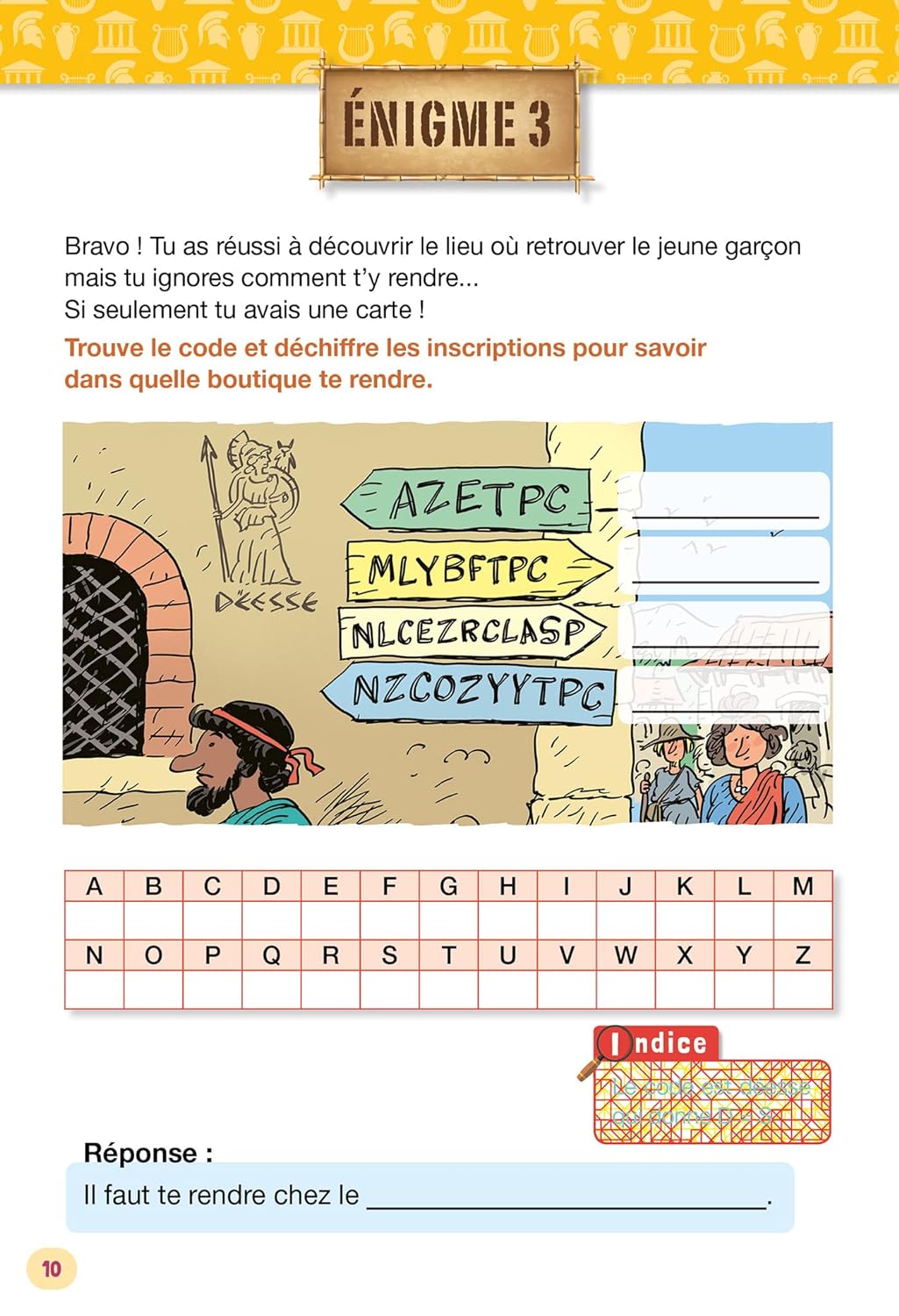Escape game 10/11 ans