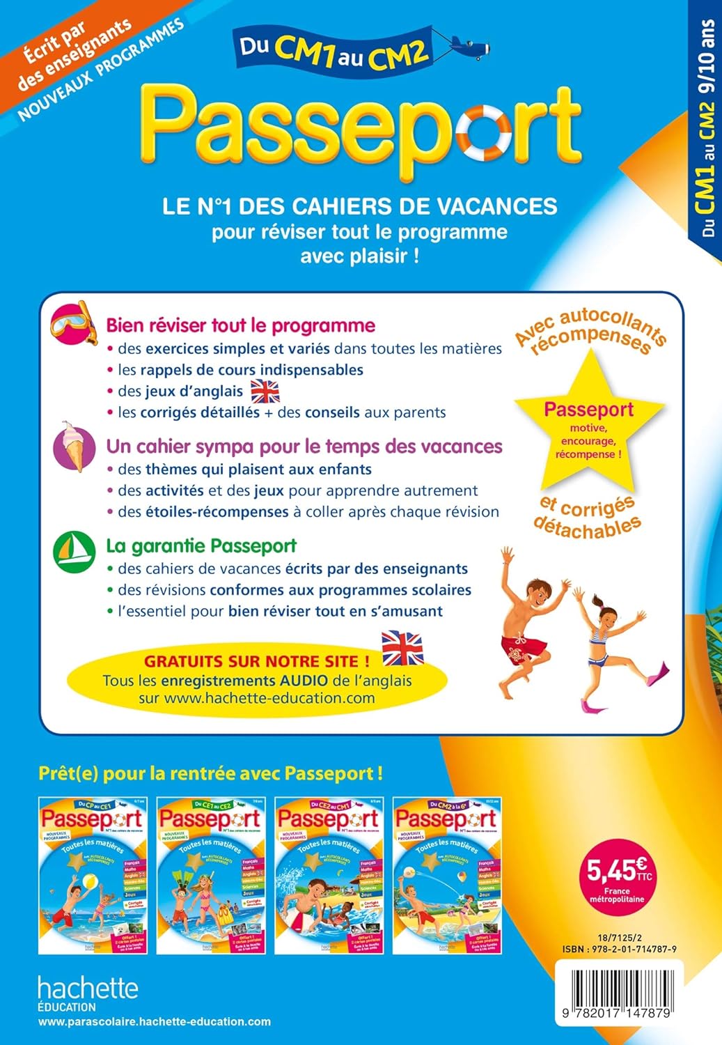 Passeport du CM1 au CM2 9/10 ans
