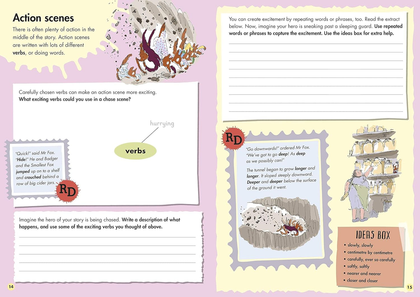 Roald Dahl Creative Writing with Fantastic Mr Fox: How to Write a Marvellous Plot