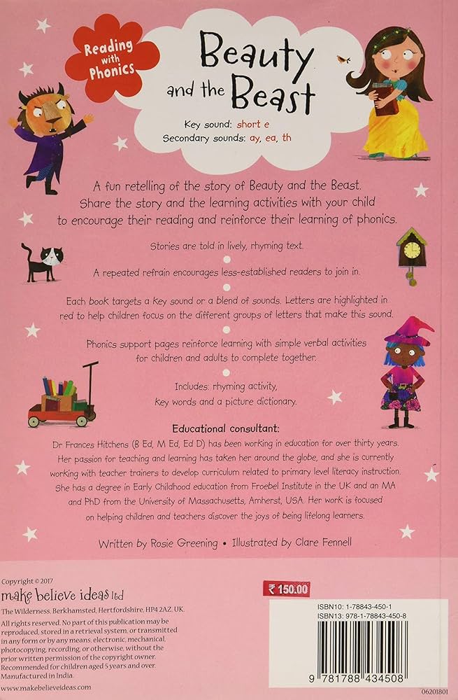 Reading with Phonics Beauty and the Beast