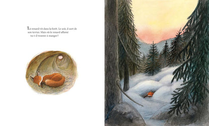 Pastel - Le Renard et le Lutin