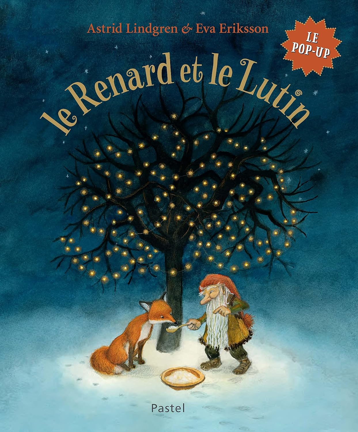 Pastel - Le Renard et le Lutin