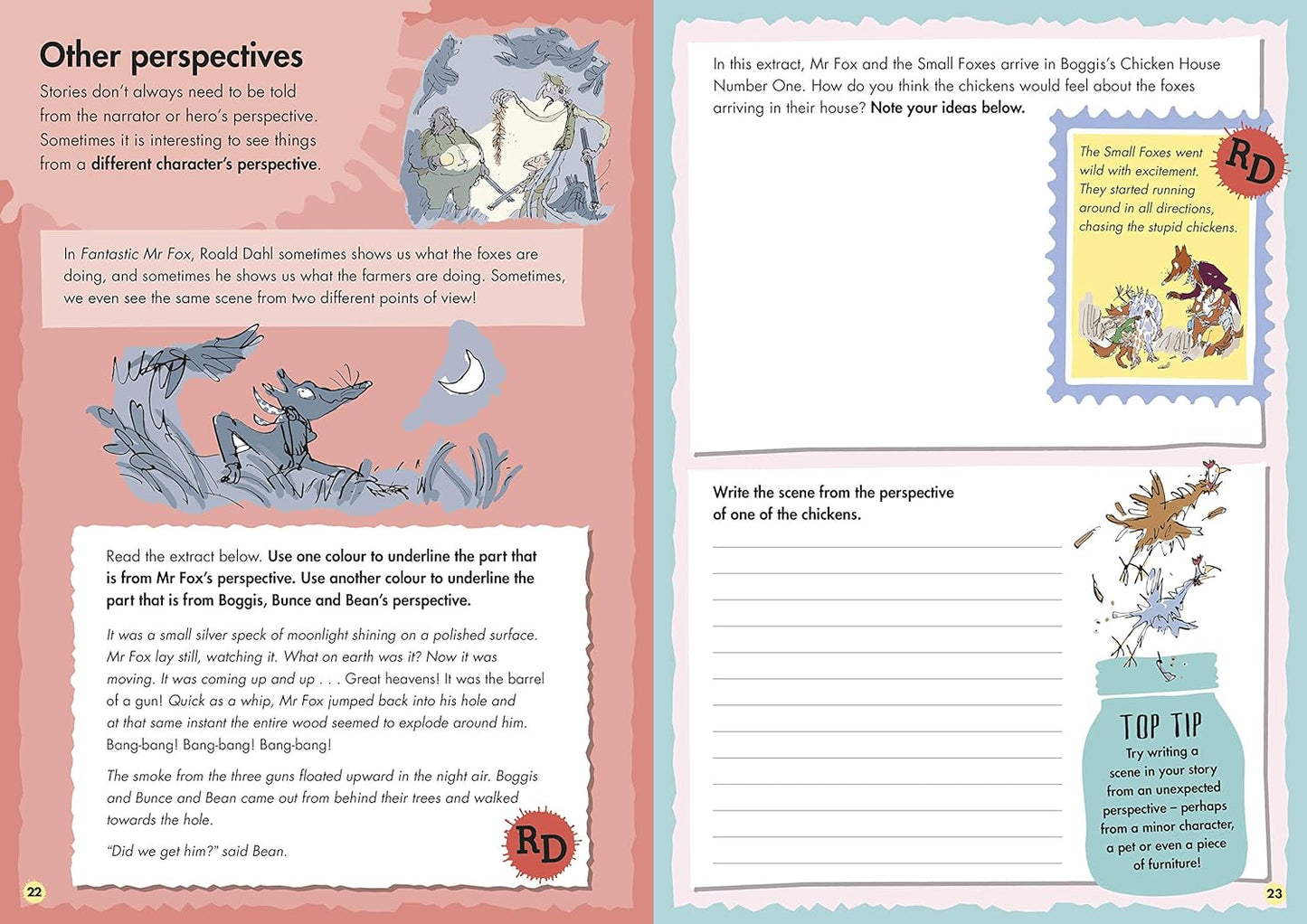Roald Dahl Creative Writing with Fantastic Mr Fox: How to Write a Marvellous Plot