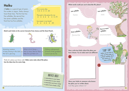 Roald Dahl Creative Writing with James and the Giant Peach: How to Write Phenomenal Poetry