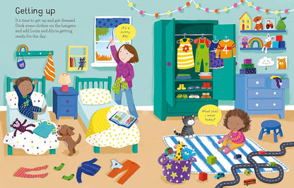 Usborne First Sticker Book My Day