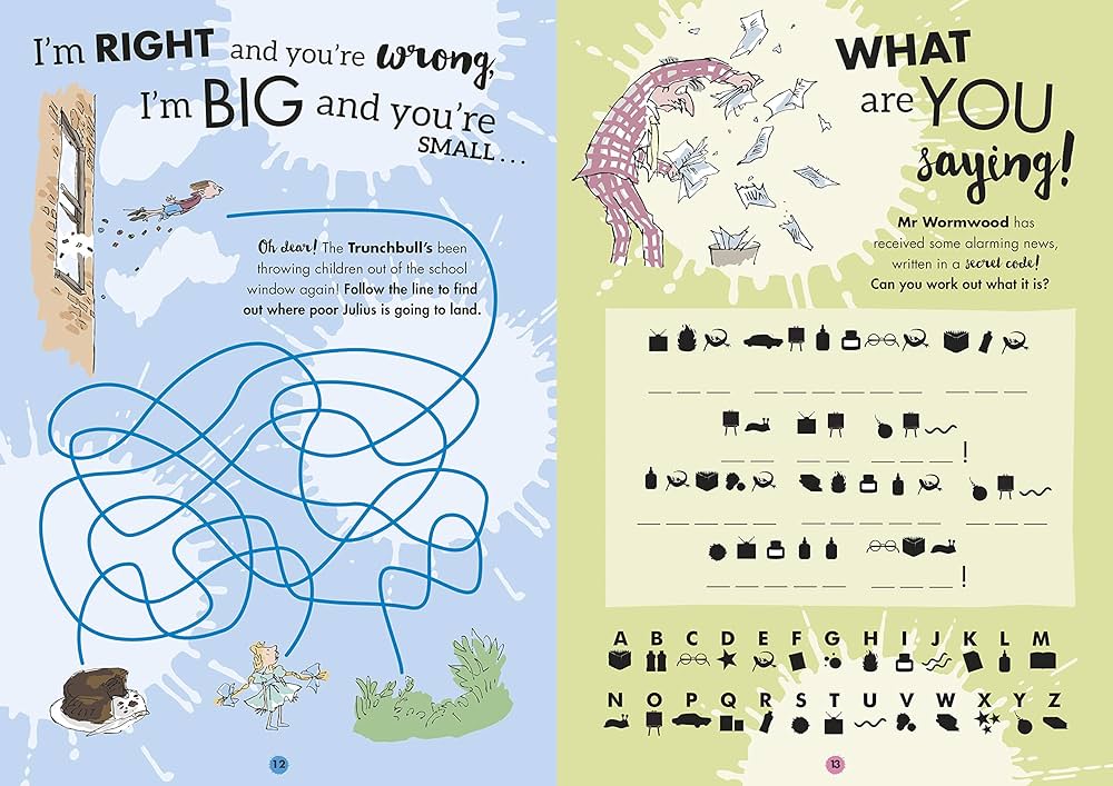 Roald Dahl's Matilda Wonderful Sticker Activity Book
