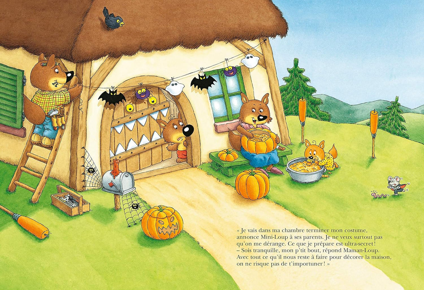 Mini Loup - fete halloween