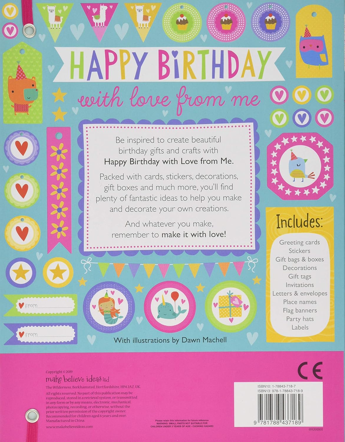Stationery Happy Birthday With Love From Me