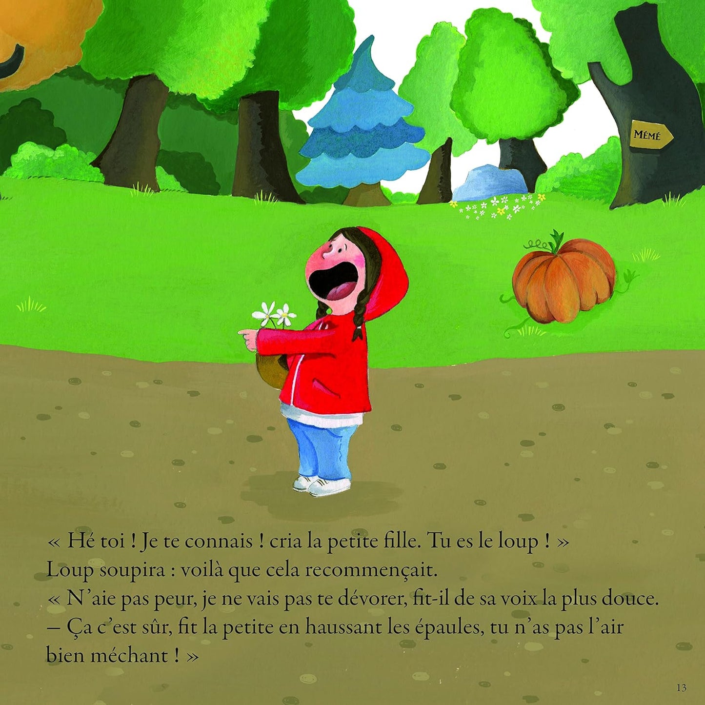 Le loup qui decouvrait le pays des contes