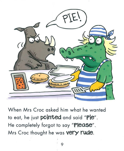 Behavior Matters- Rhino Learns to be Polite