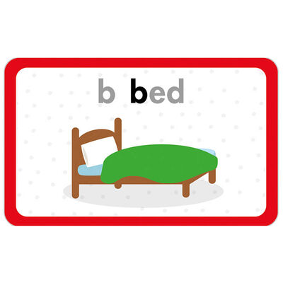 Ready, Set, Learn Letter Sounds Phonics Flashcards