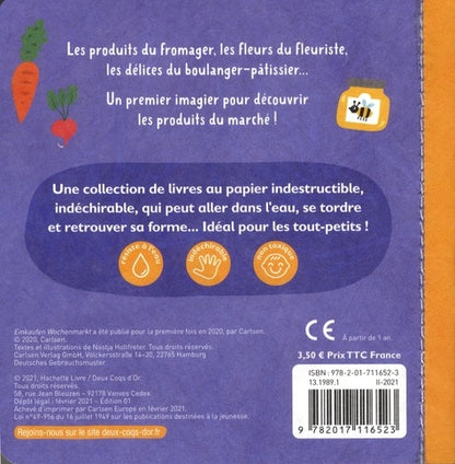 Un Livre Indestructible - Mon Premier Imagier du marche