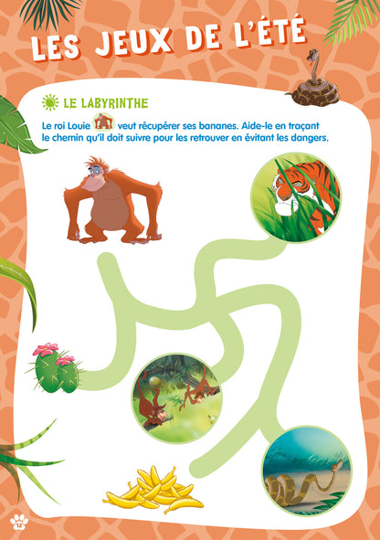 Disney Animaux - Cahier de vacances 3-4 ans