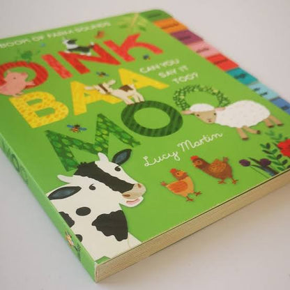 Board Book - Oink Baa Moo
