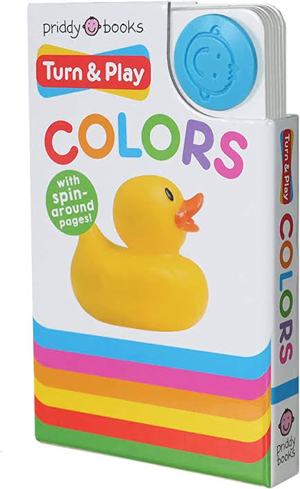 Priddy Books - Turn & Play Colours / Colors