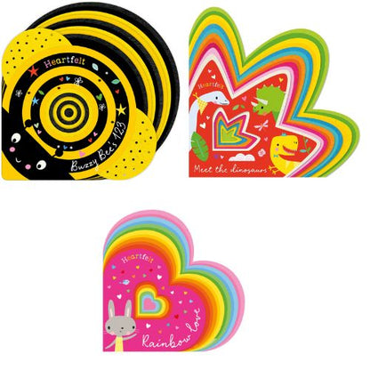 Board Books Heartfelt Rainbow Love