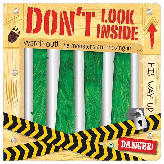 Board Book Don't Look Inside - The Monsters are moving in.....