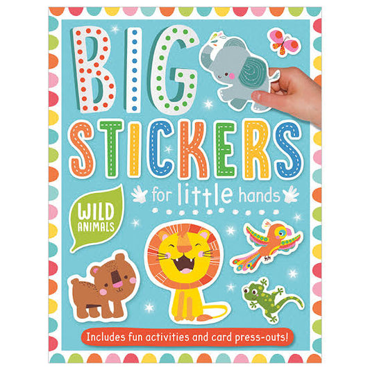 Big Stickers for Little Hands Wild Animals