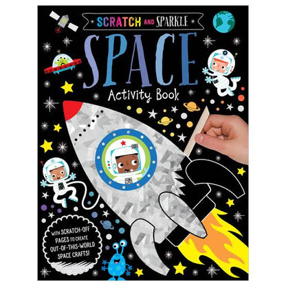 Scratch and Sparkle Space Activity Book