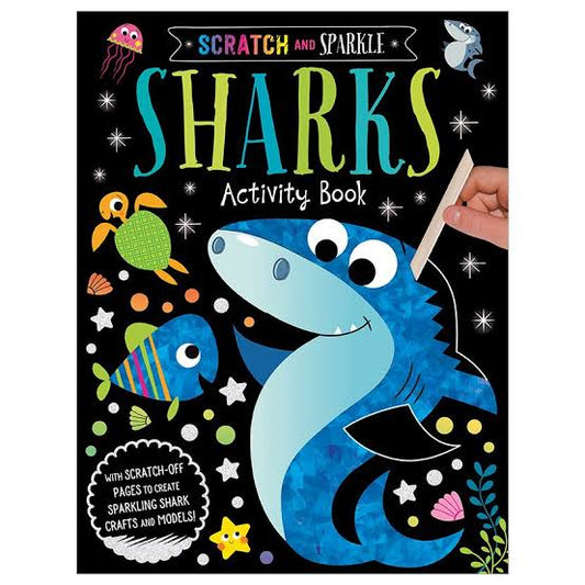 Scratch and Sparkle Sharks Activity Book