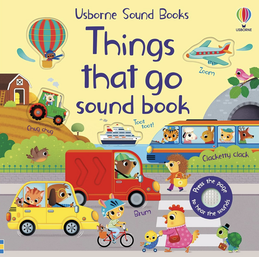 Things That Go Sound Book