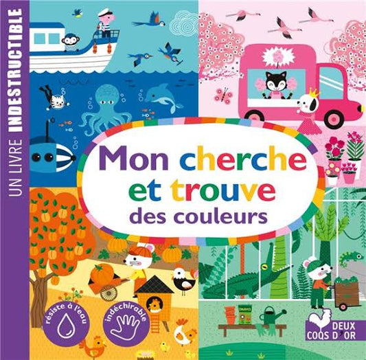 Un Livre Indestructible, Mon cherche et trouve des couleurs
