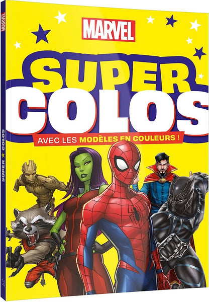 Super Colos - Marvel - Livres coloriage