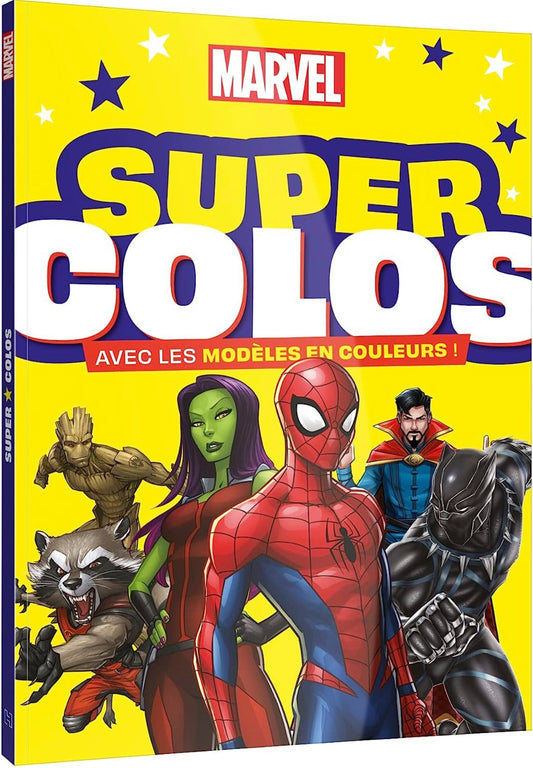 Super Colos - Marvel - Livres coloriage