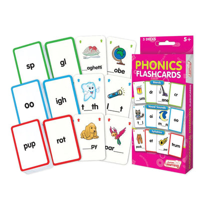 Ready, Set, Learn Letter Sounds Phonics Flashcards