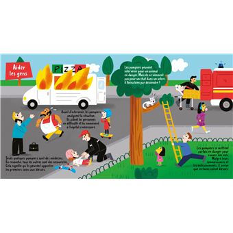 Un Livre Indestructible - Les pompiers