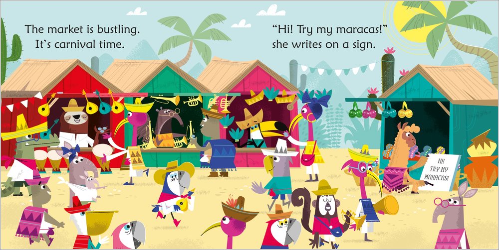 Phonics Readers: Alpaca's maracas