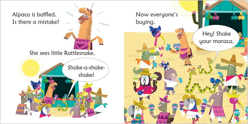 Phonics Readers: Alpaca's maracas