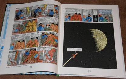 Casterman- TinTin- on a marché sur la lune