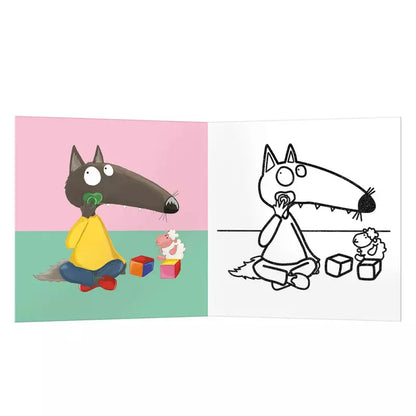 Auzou - Mes Premiers coloriages p'tit loup
