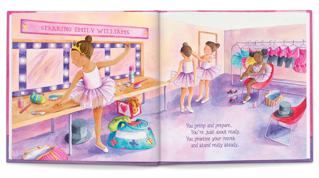 Little Ballerina Dancing Book
