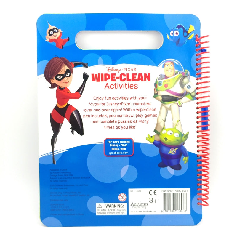 Wipe-clean Disney - PIXAR